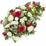 Mixed Floral Casket Cover